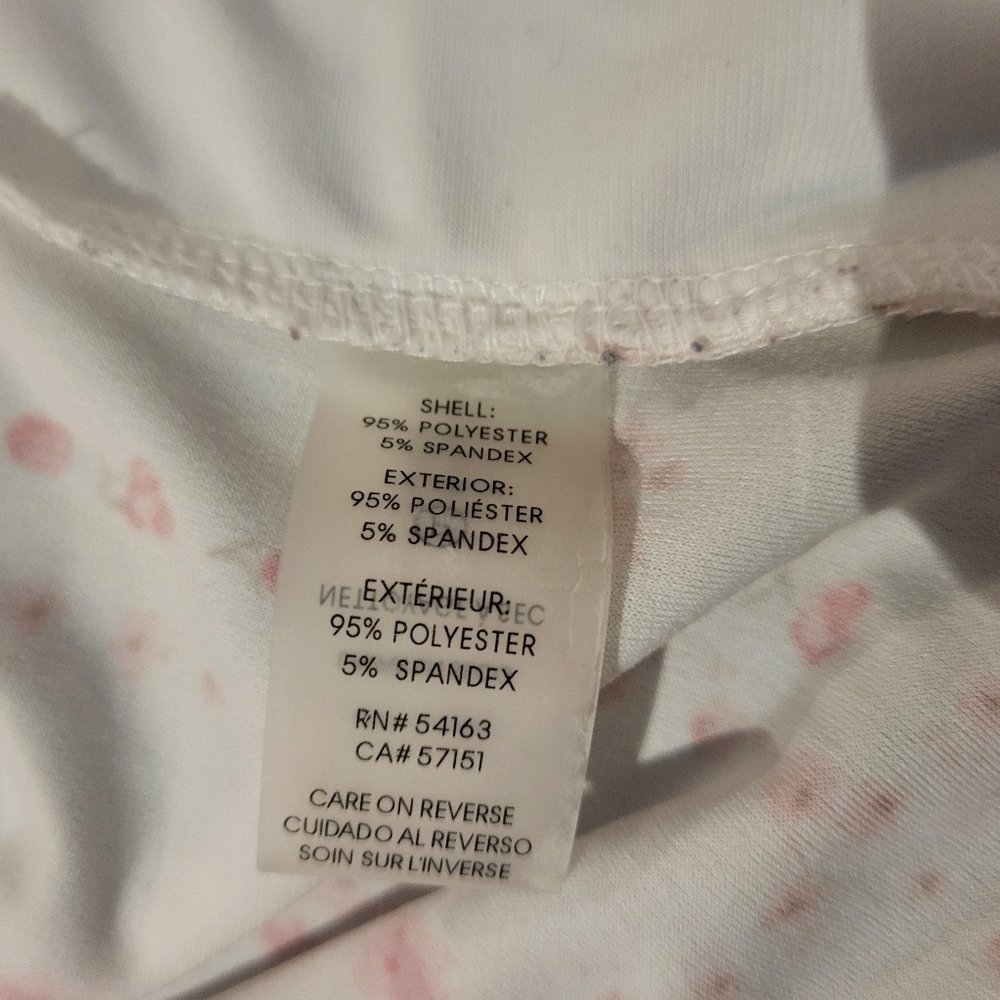 Tommy Hilfiger Floral Sleeveless Top - White And Pink - Picture 5 of 6